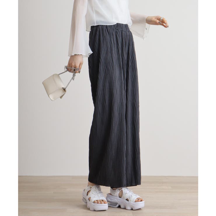 リップルストライプパンツ | atONE | 詳細画像21 