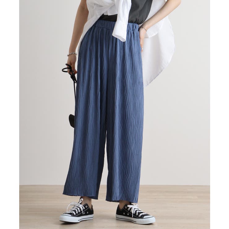 リップルストライプパンツ | atONE | 詳細画像25 