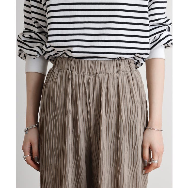 リップルストライプパンツ | atONE | 詳細画像31 