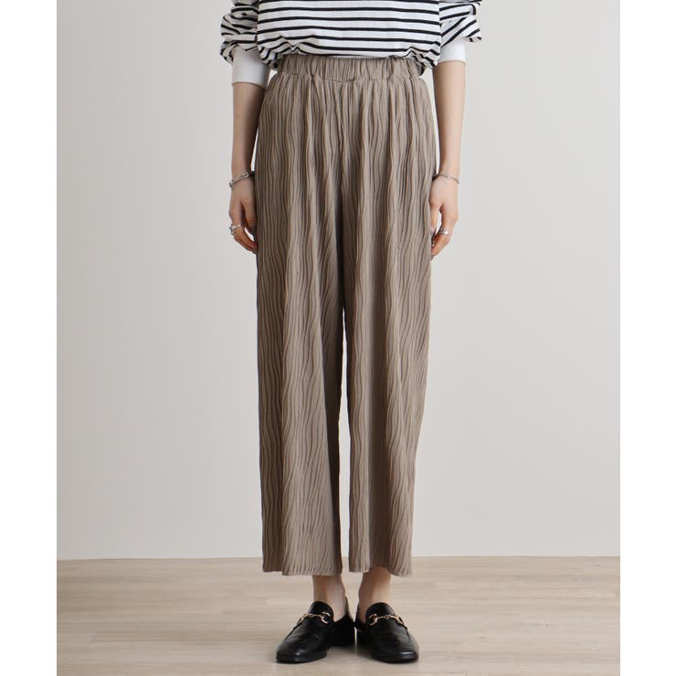 リップルストライプパンツ | atONE | 詳細画像33 