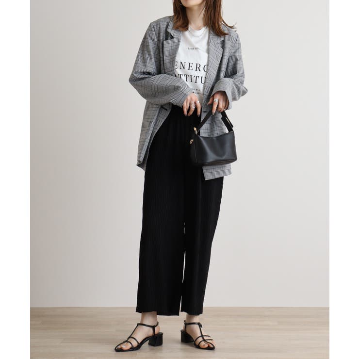 リップルストライプパンツ | atONE | 詳細画像4 