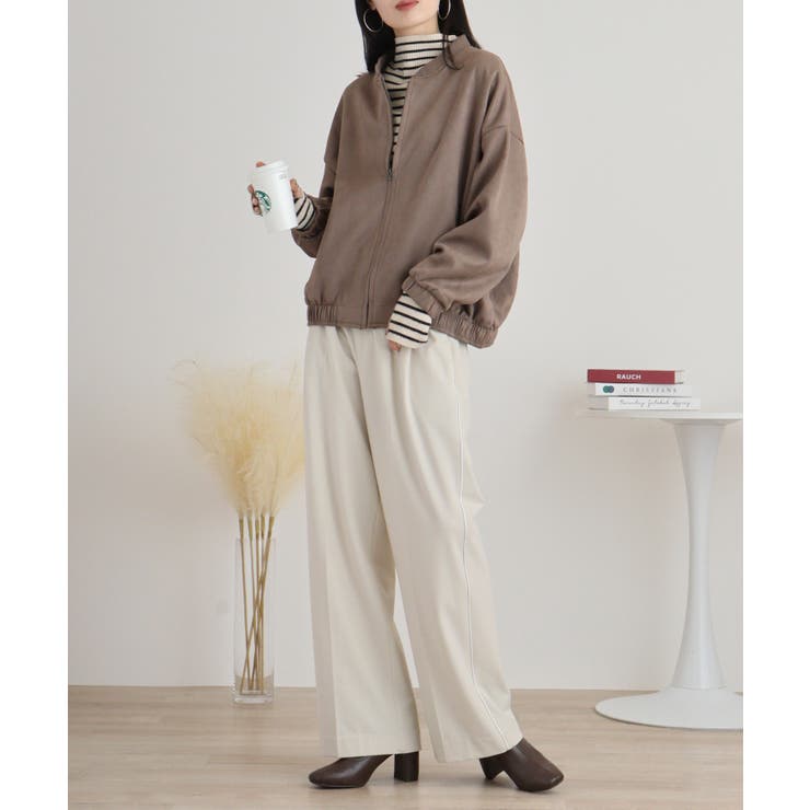 スエードポンチジャケット | atONE | 詳細画像9 