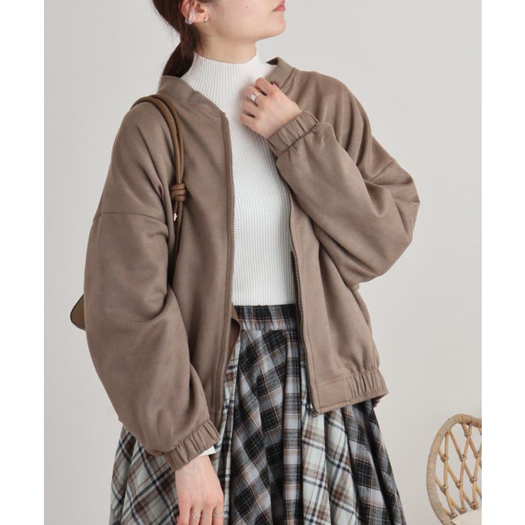 スエードポンチジャケット | atONE | 詳細画像10 