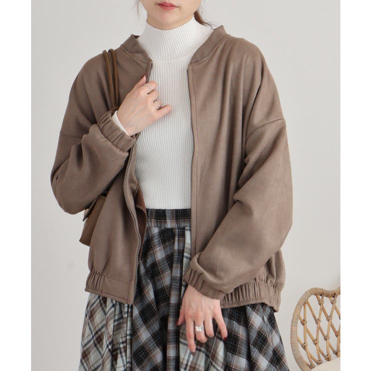 スエードポンチジャケット | atONE | 詳細画像11 