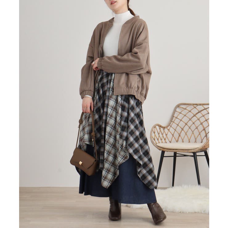 スエードポンチジャケット | atONE | 詳細画像12 