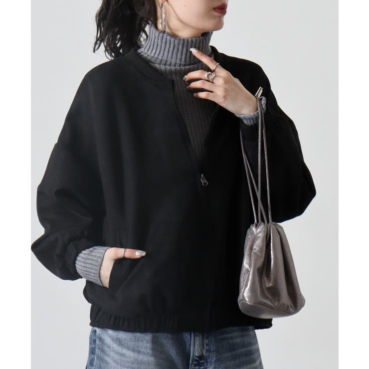 スエードポンチジャケット | atONE | 詳細画像23 