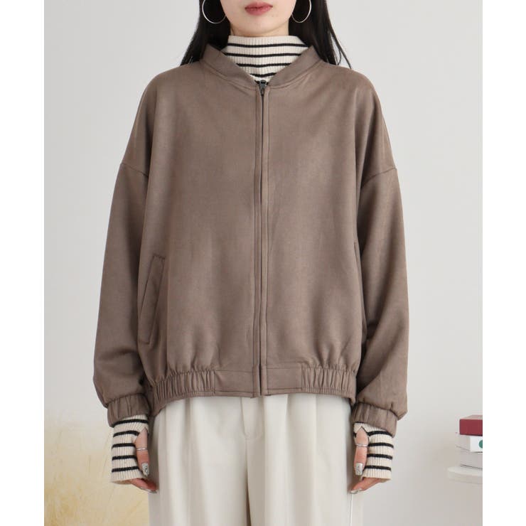 スエードポンチジャケット | atONE | 詳細画像25 