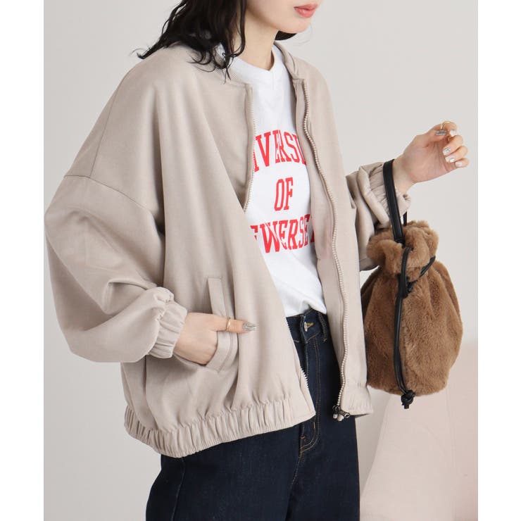 スエードポンチジャケット | atONE | 詳細画像3 