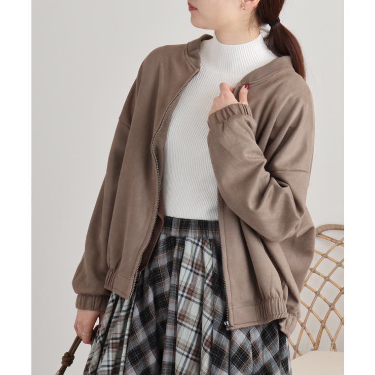 スエードポンチジャケット | atONE | 詳細画像5 