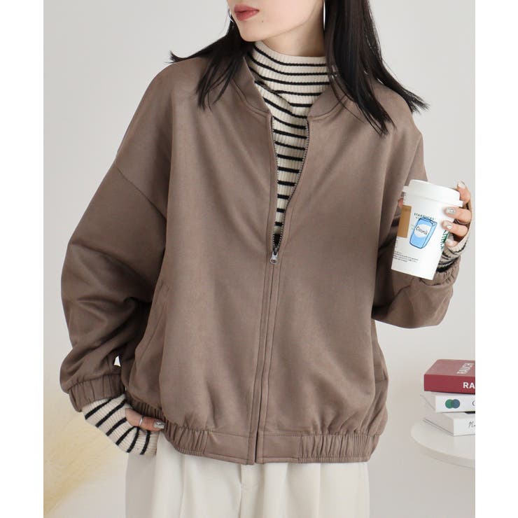 スエードポンチジャケット | atONE | 詳細画像6 