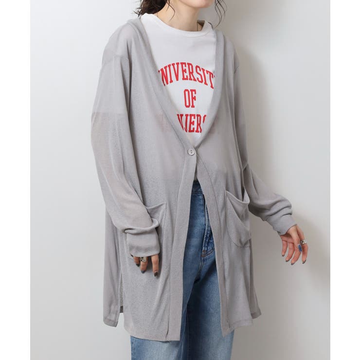 シアースラブロングカーディガン | atONE | 詳細画像13 