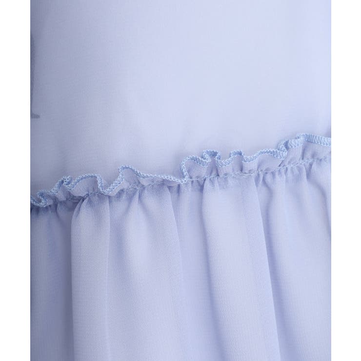 シフォンベスト＋天竺AラインシルエットTシャツアンサンブル | atONE | 詳細画像21 