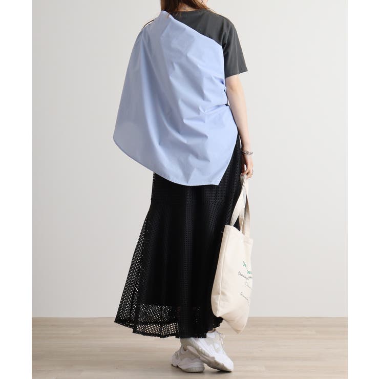 メッシュレースフレアスカート | atONE | 詳細画像5 