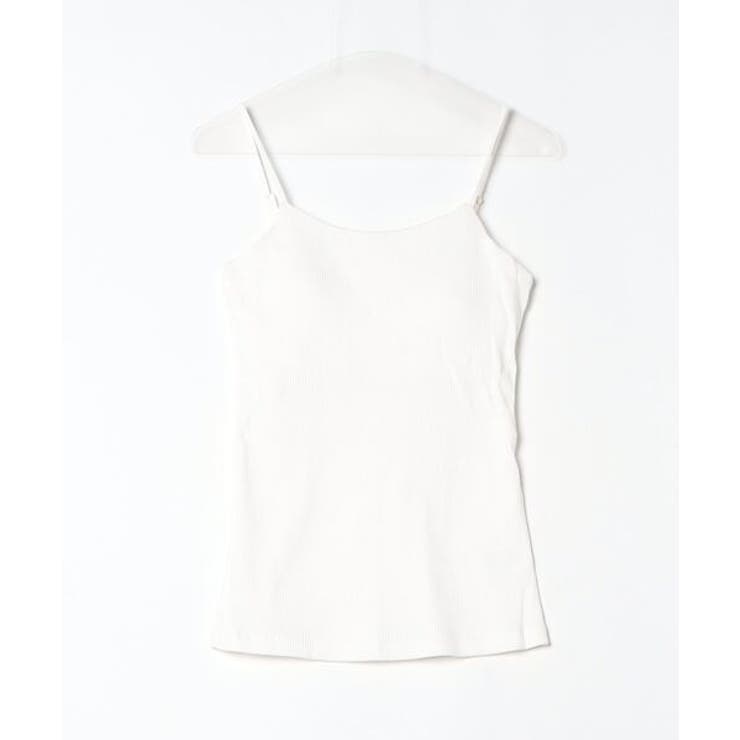 カップ付きバッククロスリブキャミソール | atONE | 詳細画像15 