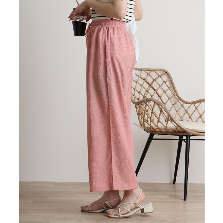 カットクレープロングパンツ | atONE | 詳細画像10 