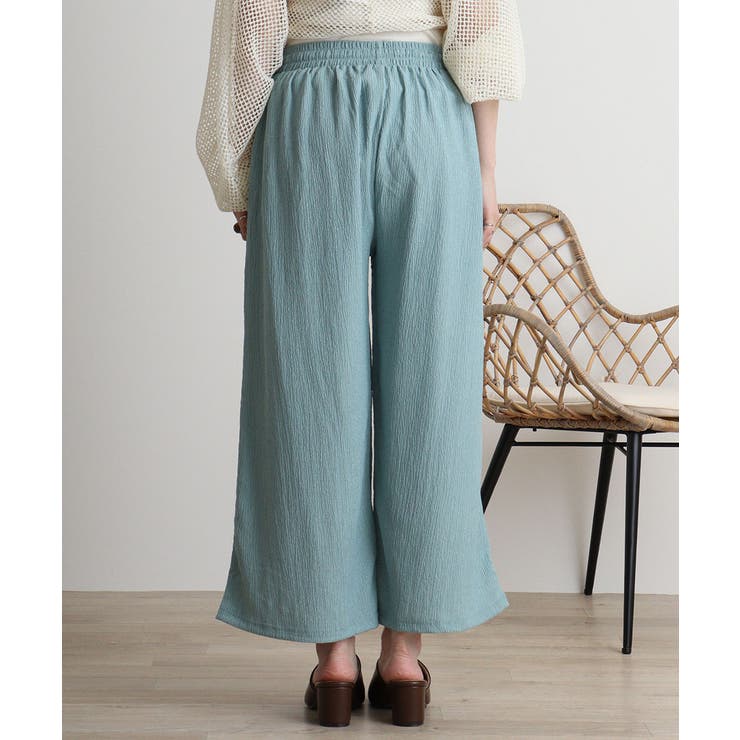 カットクレープロングパンツ | atONE | 詳細画像20 