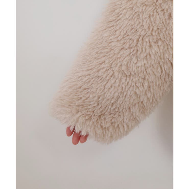 シープファーステンカラーミドル丈コート | atONE | 詳細画像37 