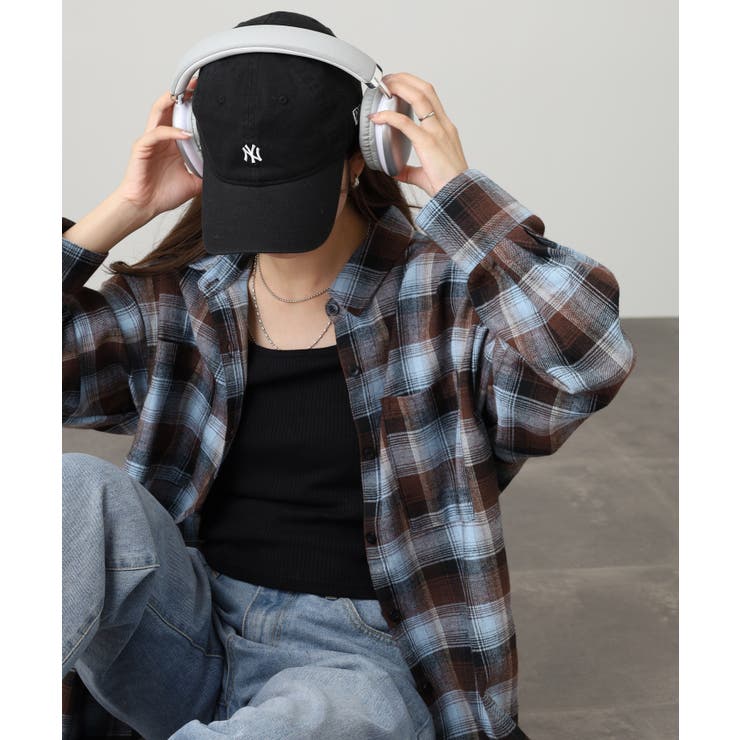 ビエラチェックロングシャツ | atONE | 詳細画像17 