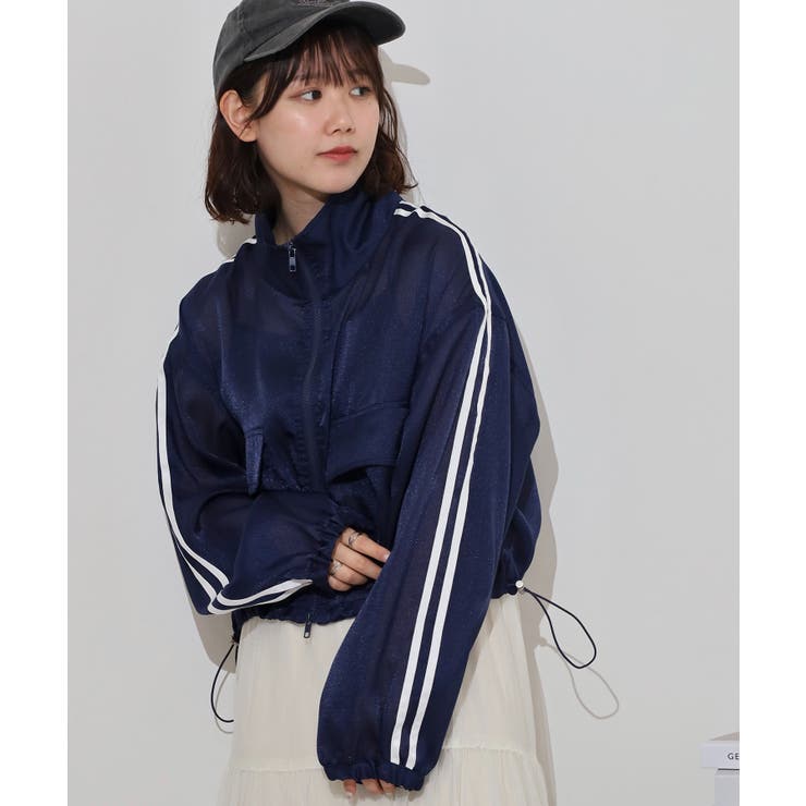 ライン入りオーガンシアーブルゾン | atONE | 詳細画像11 