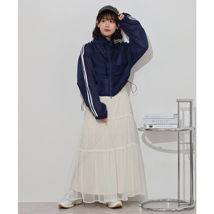 ライン入りオーガンシアーブルゾン | atONE | 詳細画像12 