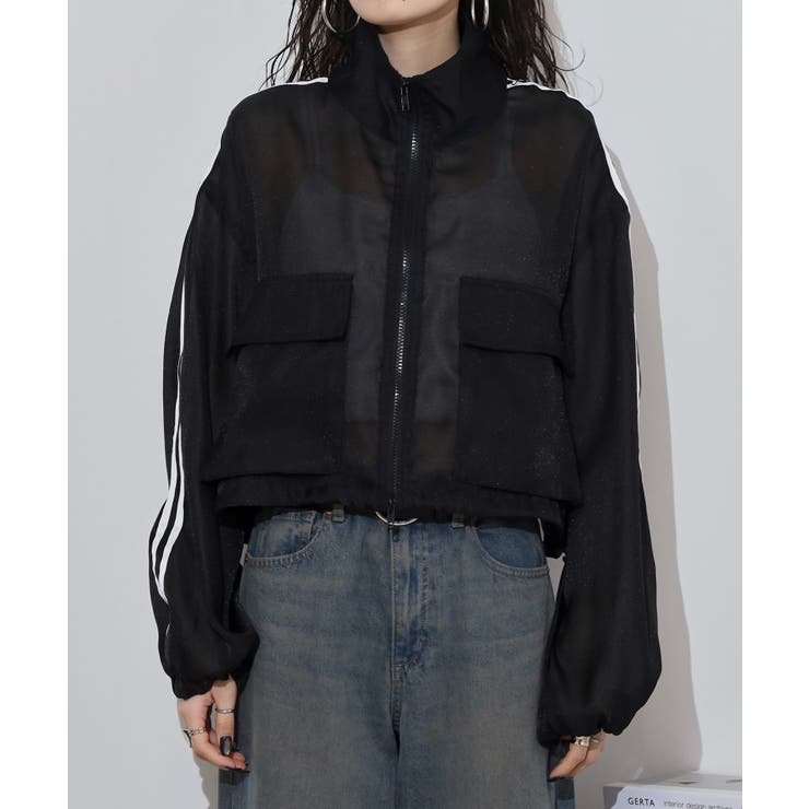 ライン入りオーガンシアーブルゾン | atONE | 詳細画像13 