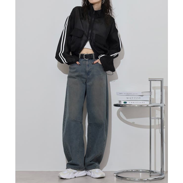 ライン入りオーガンシアーブルゾン | atONE | 詳細画像4 