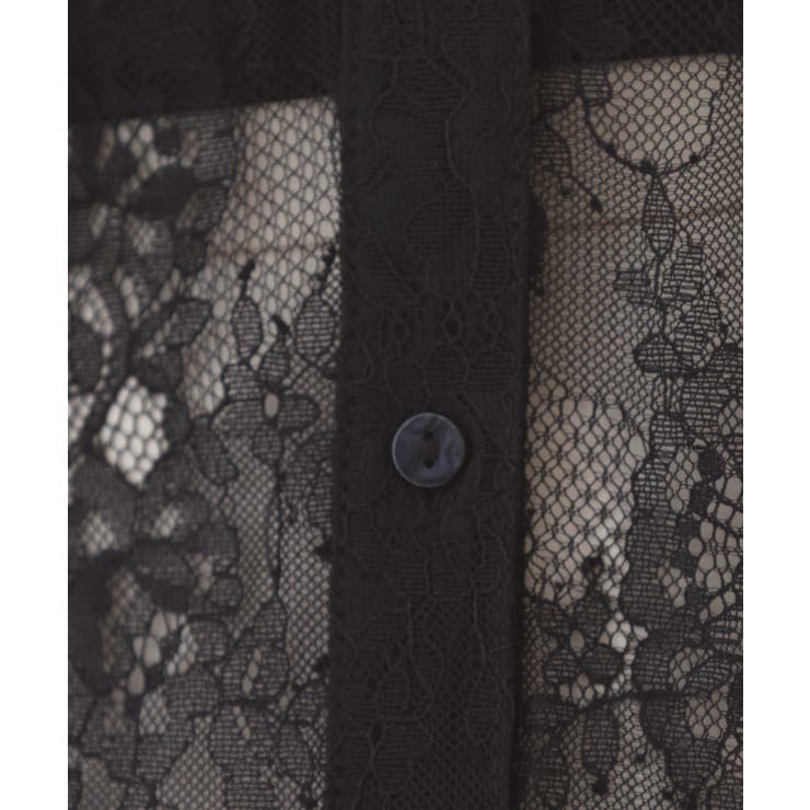 ひげレースボリュームスリーブシャツ | atONE | 詳細画像22 