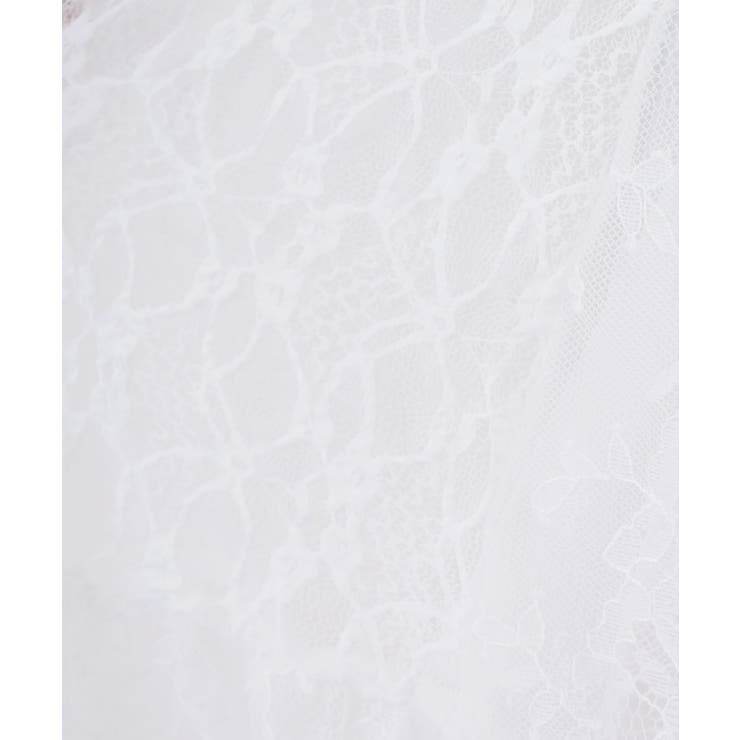 ひげレース切替ロング丈スカート | atONE | 詳細画像21 