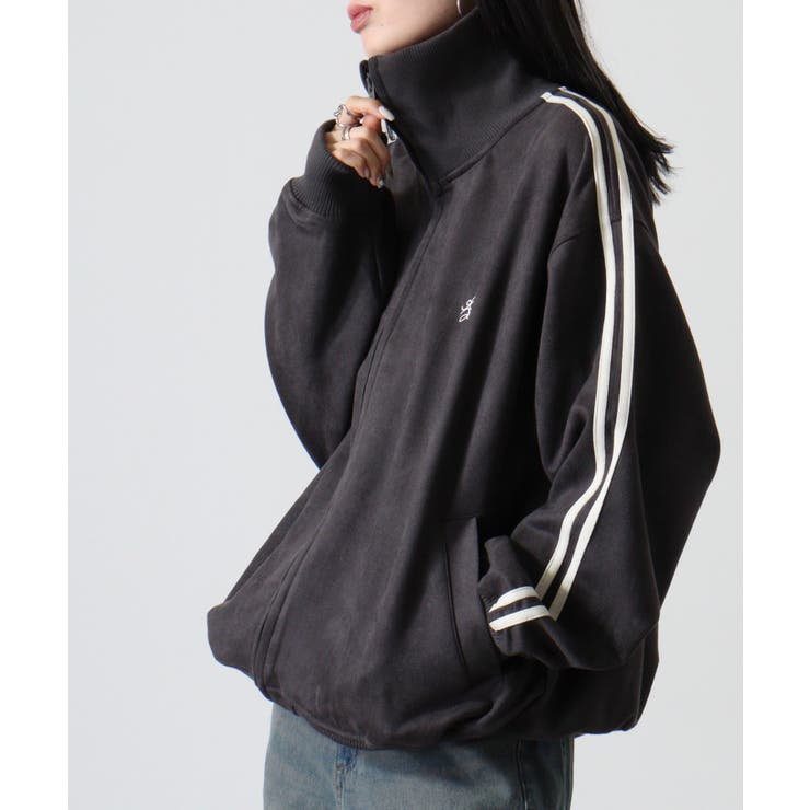 スエードポンチトラックジャケット | atONE | 詳細画像18 