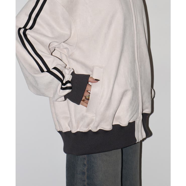 スエードポンチトラックジャケット | atONE | 詳細画像31 