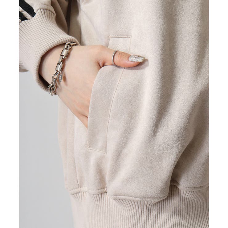 スエードポンチトラックジャケット | atONE | 詳細画像37 