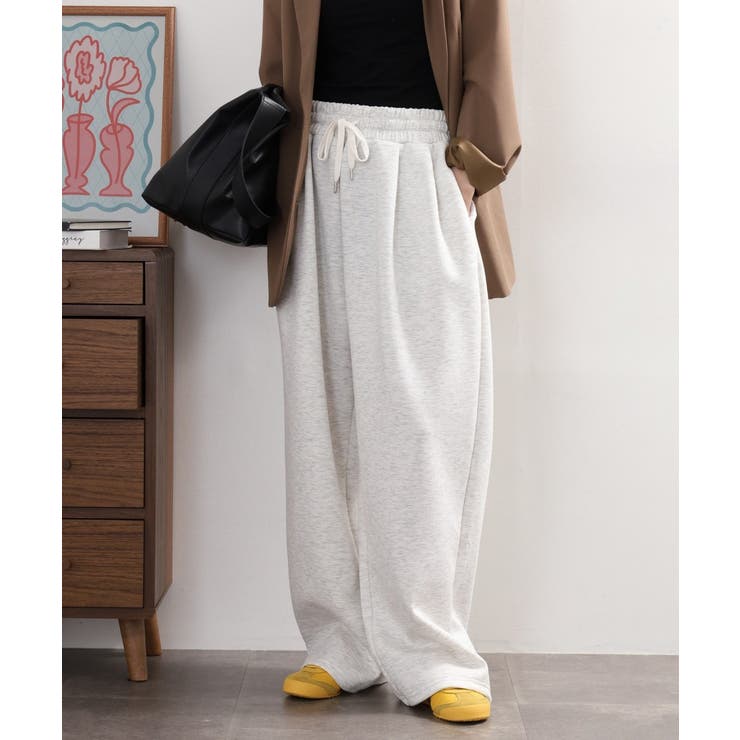 スエットコクーンイージーパンツ セットアップ対応 | atONE | 詳細画像9 