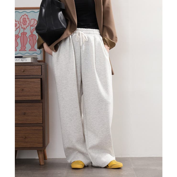 スエットコクーンイージーパンツ セットアップ対応 | atONE | 詳細画像10 