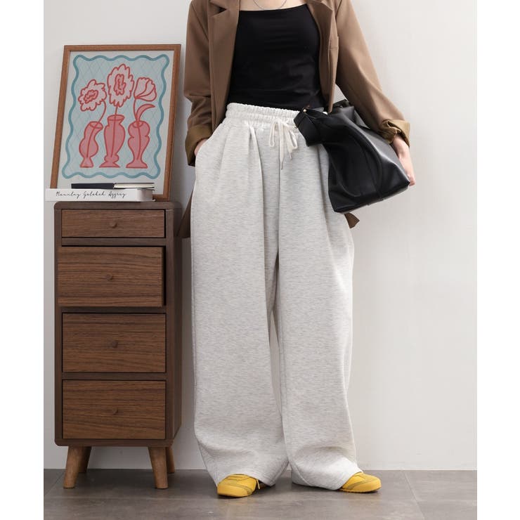 スエットコクーンイージーパンツ セットアップ対応 | atONE | 詳細画像14 