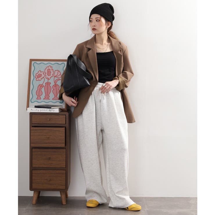 スエットコクーンイージーパンツ セットアップ対応 | atONE | 詳細画像15 
