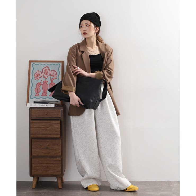 スエットコクーンイージーパンツ セットアップ対応 | atONE | 詳細画像16 