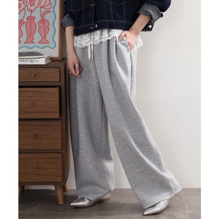 スエットコクーンイージーパンツ セットアップ対応 | atONE | 詳細画像25 