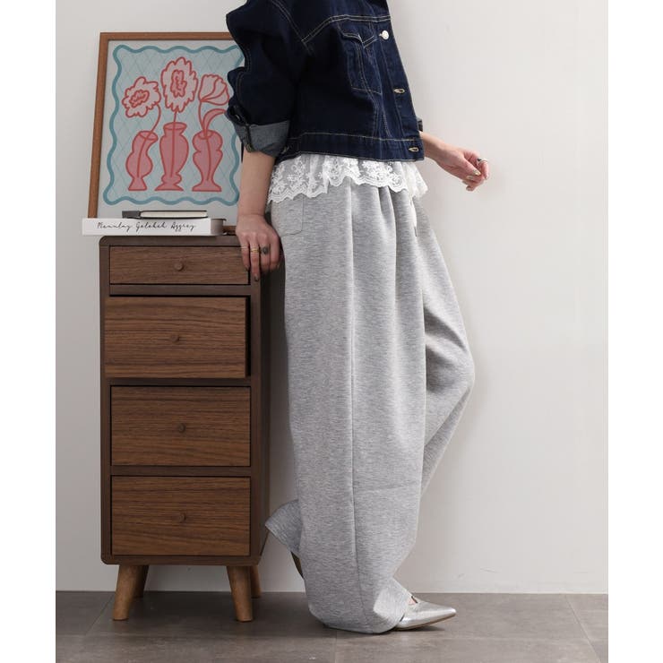 スエットコクーンイージーパンツ セットアップ対応 | atONE | 詳細画像27 