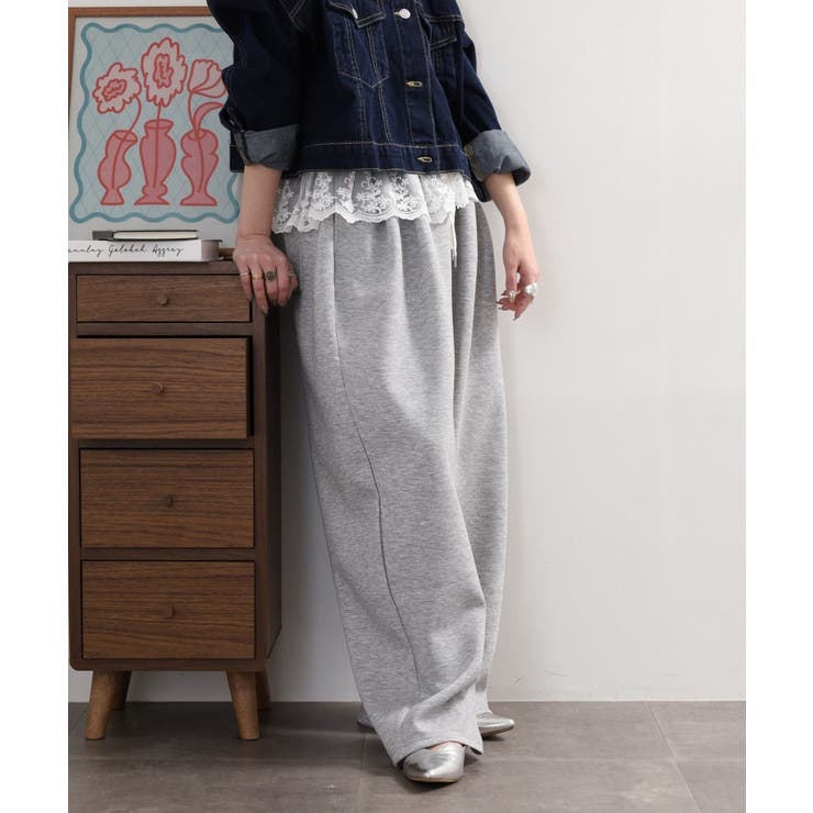 スエットコクーンイージーパンツ セットアップ対応 | atONE | 詳細画像28 