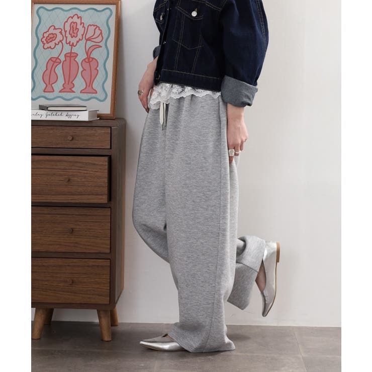 スエットコクーンイージーパンツ セットアップ対応 | atONE | 詳細画像29 