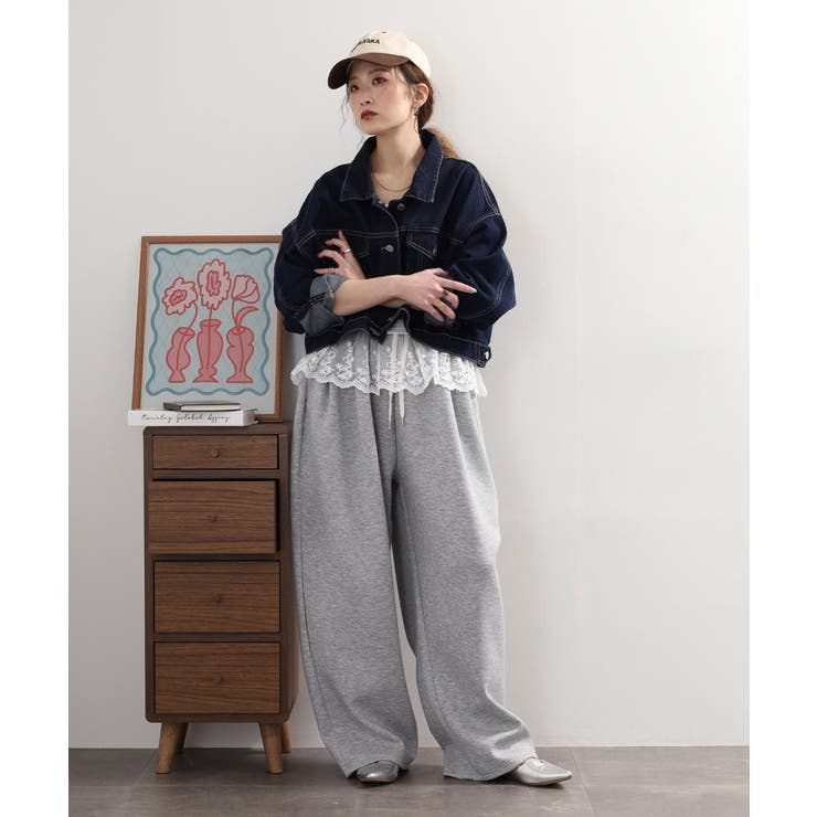 スエットコクーンイージーパンツ セットアップ対応 | atONE | 詳細画像30 