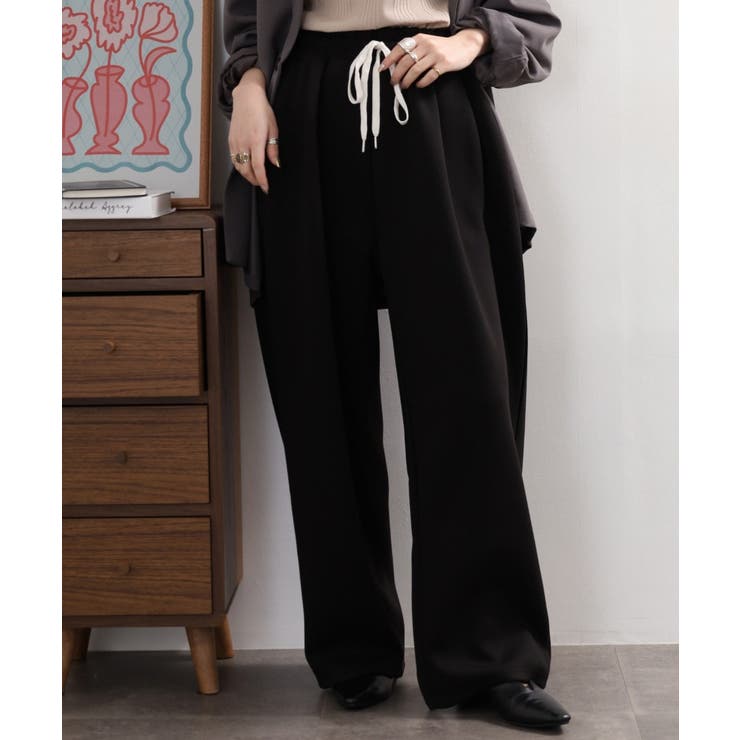 スエットコクーンイージーパンツ セットアップ対応 | atONE | 詳細画像1 