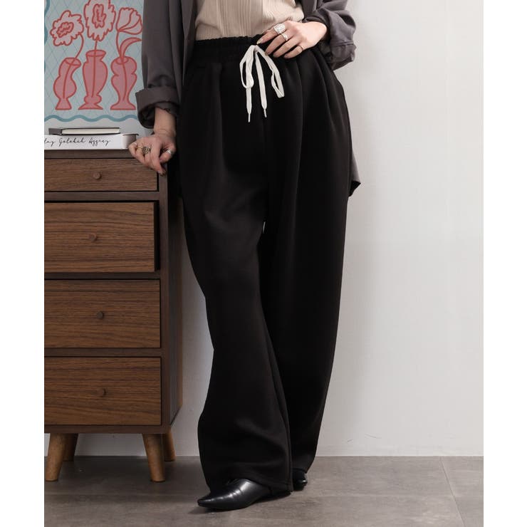 スエットコクーンイージーパンツ セットアップ対応 | atONE | 詳細画像4 