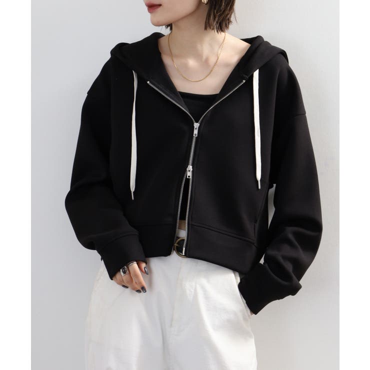 スウェットドルマンWジップフードパーカー セットアップ対応 | atONE | 詳細画像22 