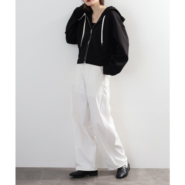 スウェットドルマンWジップフードパーカー セットアップ対応 | atONE | 詳細画像24 