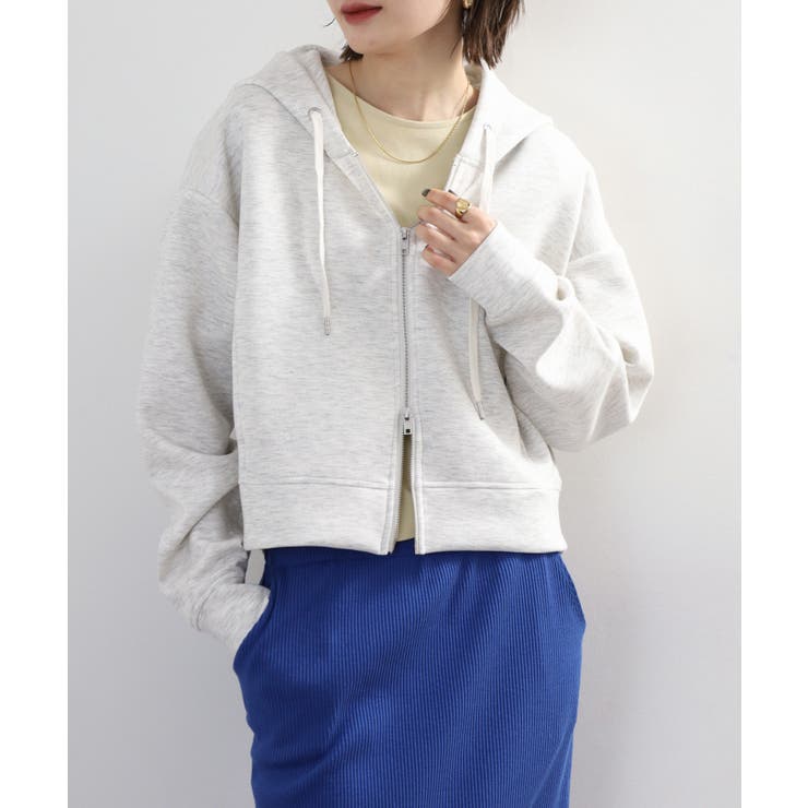 スウェットドルマンWジップフードパーカー セットアップ対応 | atONE | 詳細画像1 