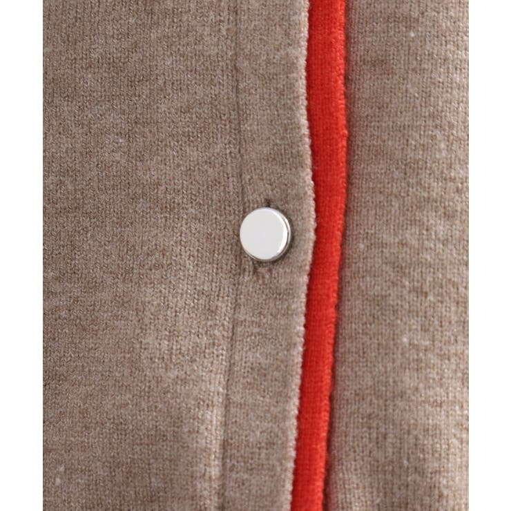 レイヤード風配色ニットカーディガン | atONE | 詳細画像29 