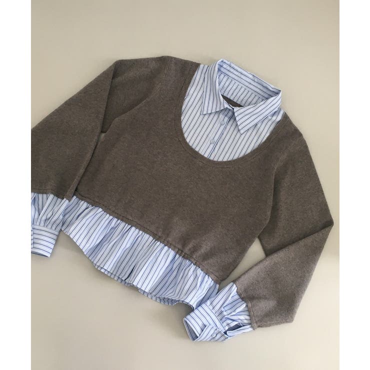 レイヤード風プルオーバートップス | atONE | 詳細画像12 