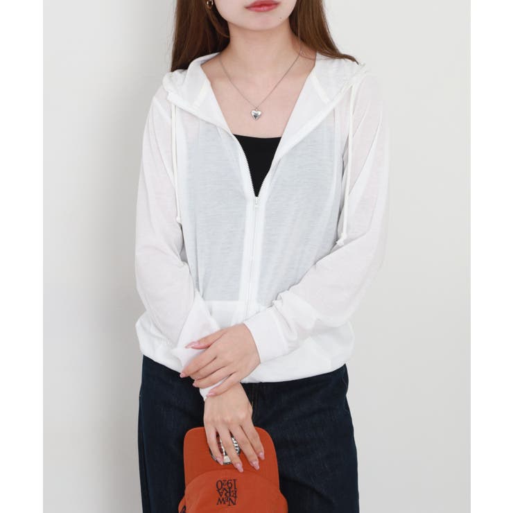 UV天竺ジップパーカー | atONE | 詳細画像19 