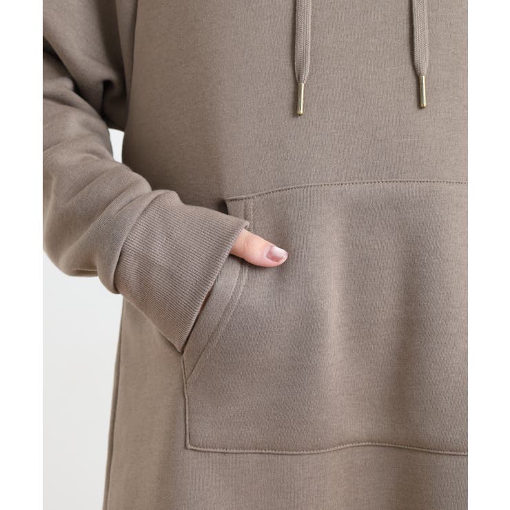 裏ボアパーカーワンピース | atONE | 詳細画像26 